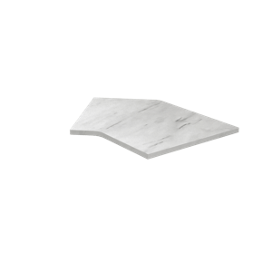 集ダイニングテーブル 形状_135°ショート(R/L)