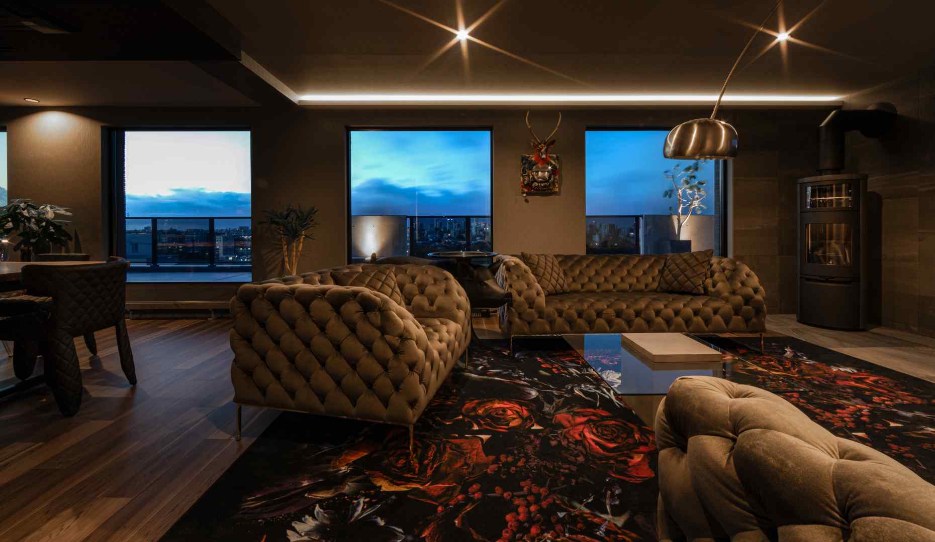 集シングルソファ実例01