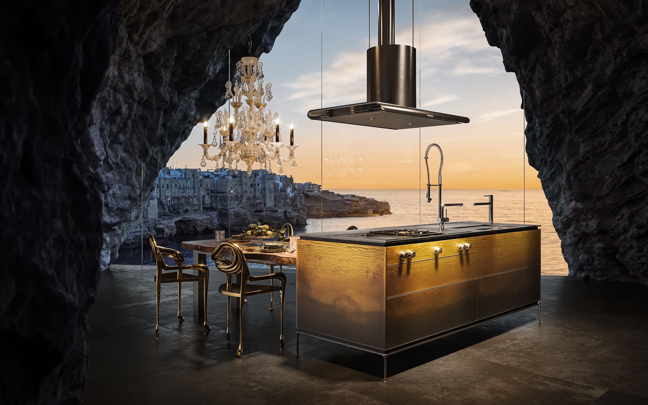 Craftsmanship Competition Innovative Kitchen &quot;SPIGA TRE&quot; Collection